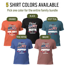Matching Family Shirts Bundle. 【5 for $65】+ Free Shipping (Soft Blend)