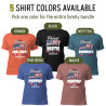Matching Family Shirts Bundle. 【5 for $65】+ Free Shipping (Soft Blend)