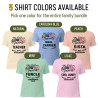 Matching Family Shirts Bundle. 【5 for $65】+ Free Shipping (Soft Blend)